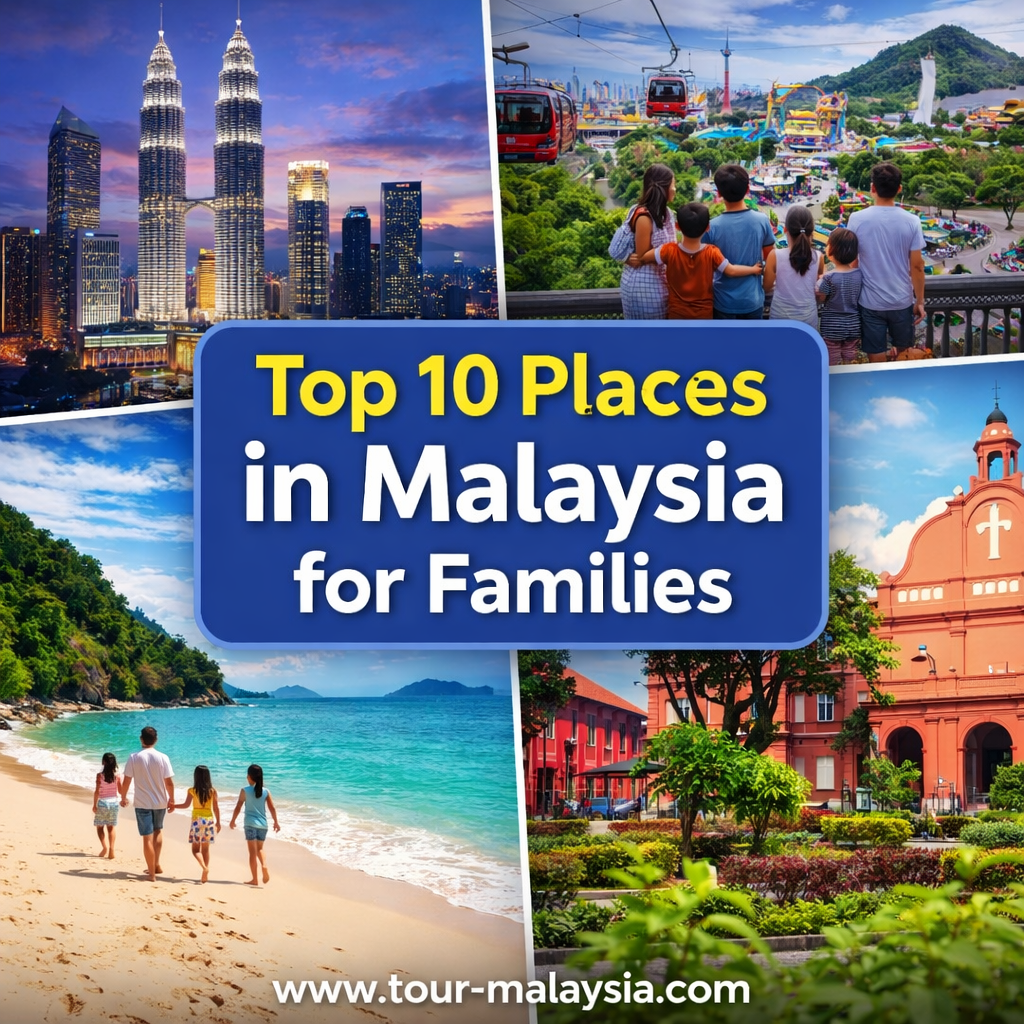 Top 10 places to visit in Malaysia with family, including kid-friendly