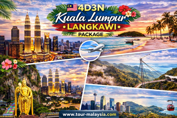 4 Days 3 Nights Kuala Lumpur + Langkawi Island Tour 2026 | Malaysia Tours