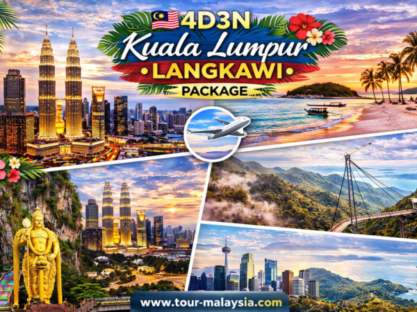 4 Days 3 Nights Kuala Lumpur + Langkawi Island Tour 2026 | Malaysia Tours