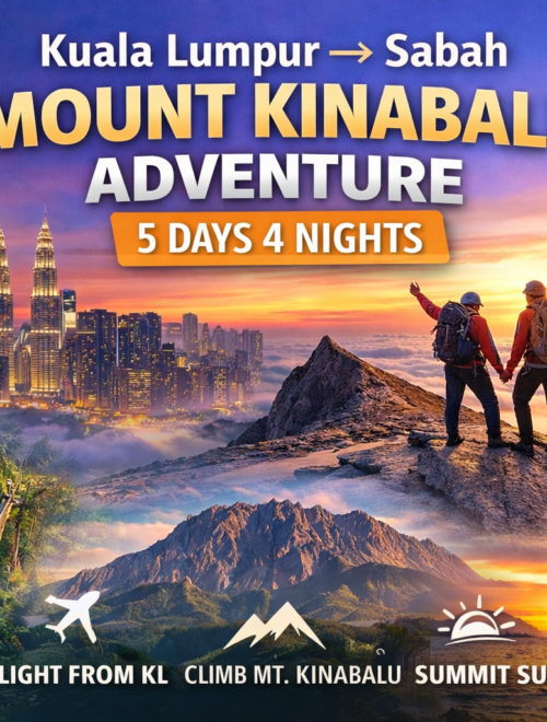 5 Days Kota Kinabalu & Mount Kinabalu Adventure from Kuala Lumpur | Malaysia Tours