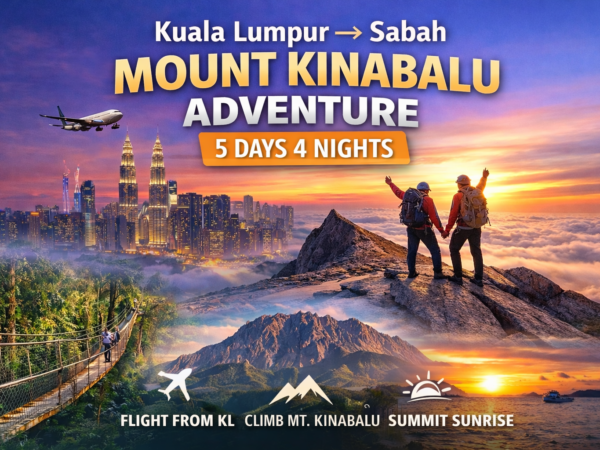 5 Days Kota Kinabalu & Mount Kinabalu Adventure from Kuala Lumpur | Malaysia Tours