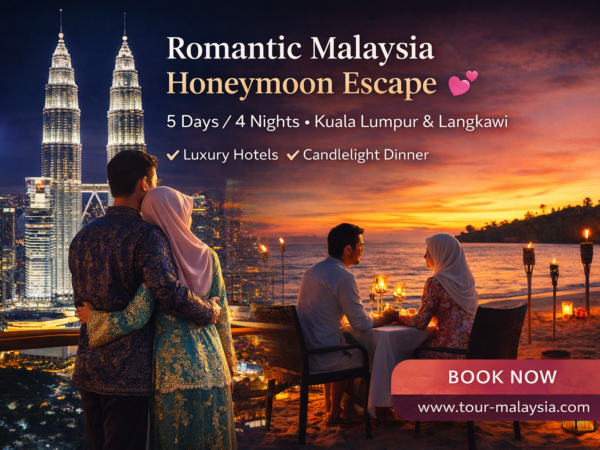 5 Days Tour Kuala Lumpur + Langkawi Island Honeymoon Package | Malaysia Tours