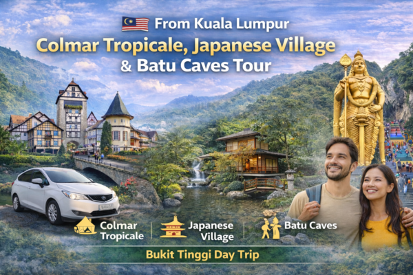 Kuala Lumpur: Colmar Tropicale + Japanese Village + Batu Caves Tour | Malaysia Tours